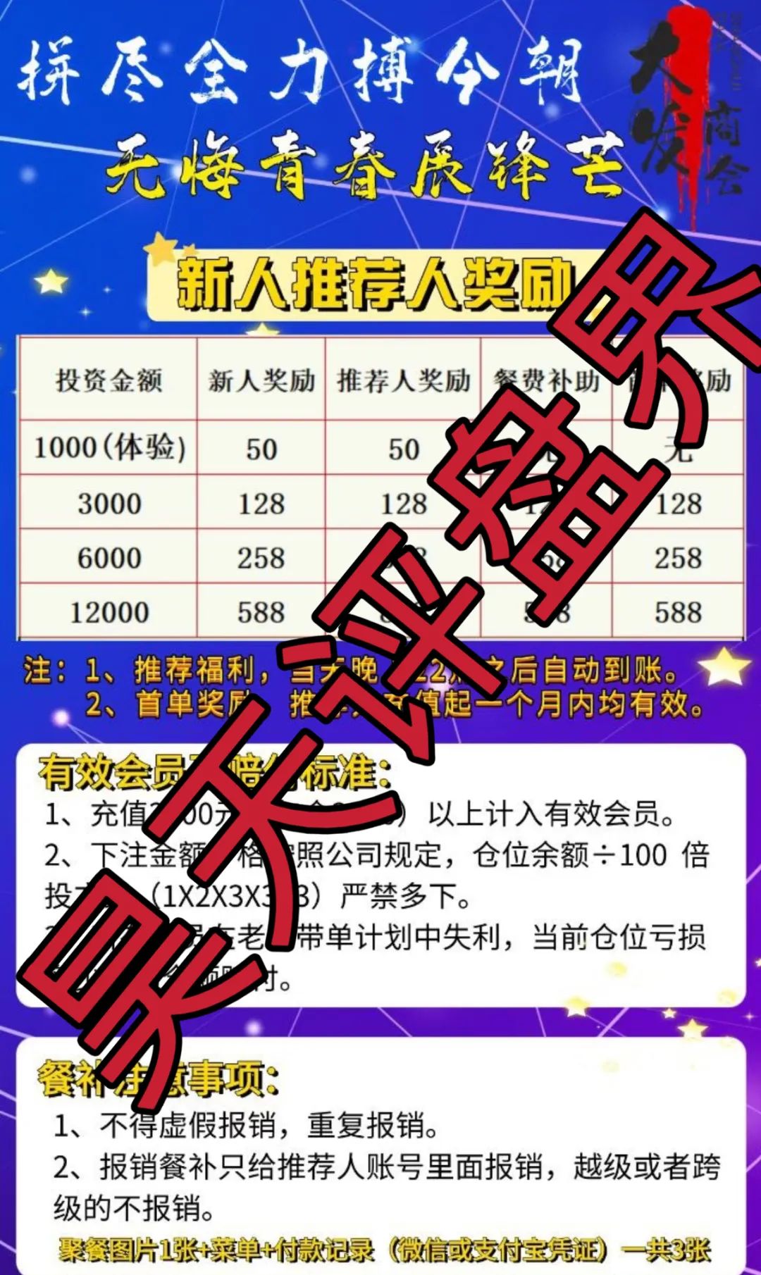 大发商会彩票类资金盘骗局，刚开盘就开始单割，典型的一轮圈韭菜盘，高度预警！-一洼田