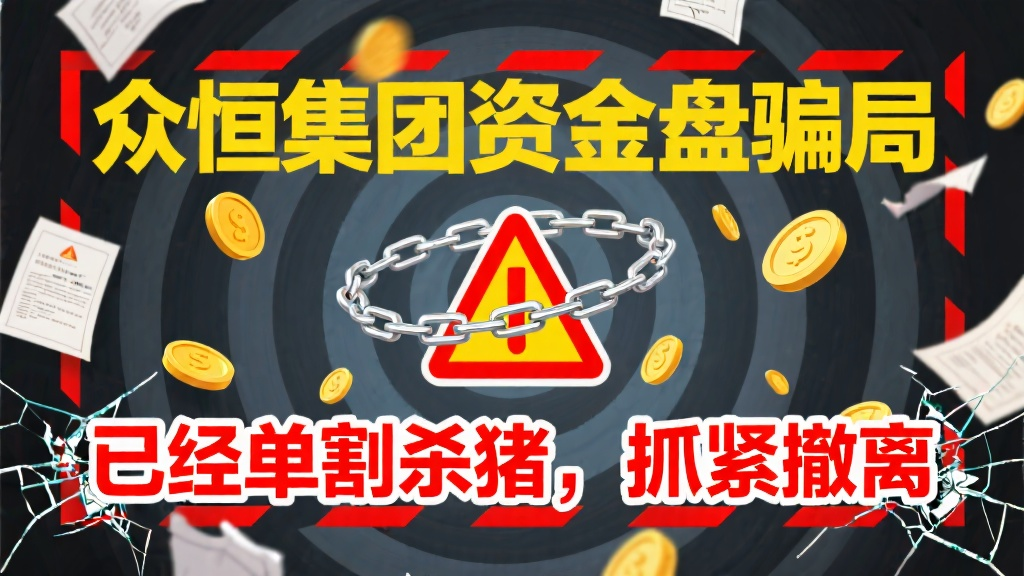 众恒集团资金盘骗局，已经单割杀猪，抓紧撤离-一洼田
