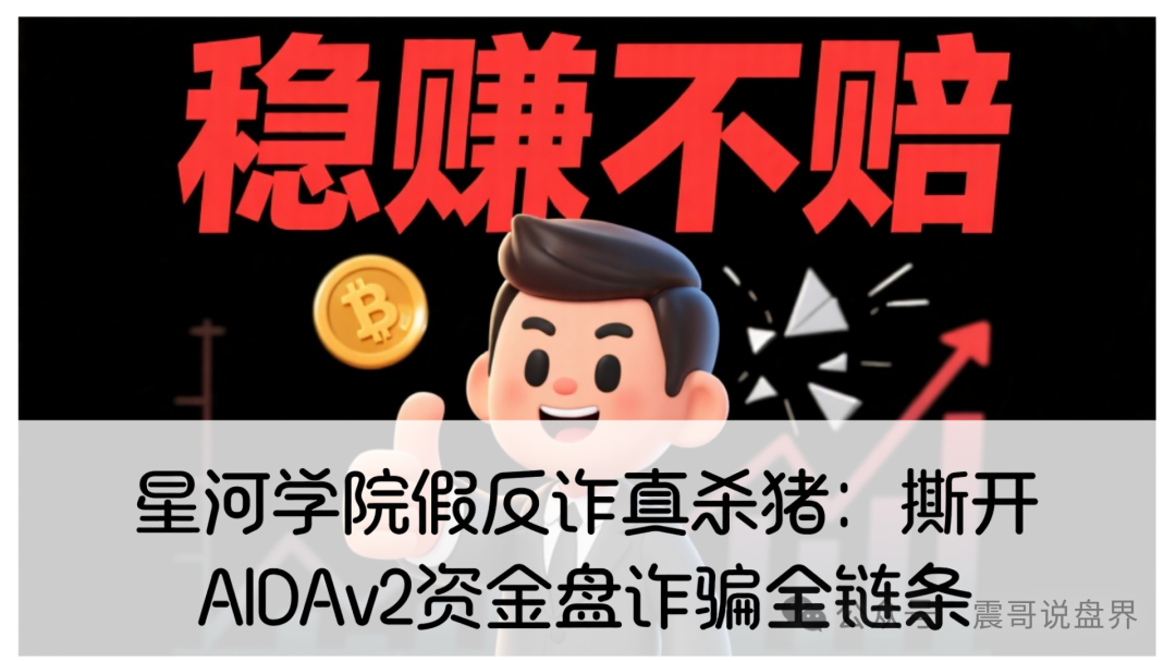 【震哥独家起底】星河学院假反诈真杀猪：万字长文撕开AIDAv2资金盘诈骗全链条-一洼田