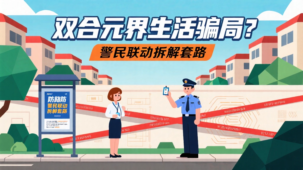 双合元界生活骗局？社区网格员协同民警劝阻骗局-一洼田