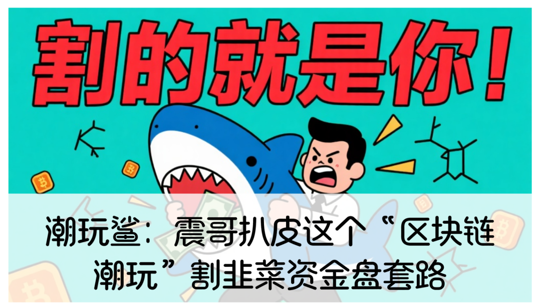 潮玩鲨:震哥扒皮这个“区块链潮玩”割韭菜资金盘套路-一洼田