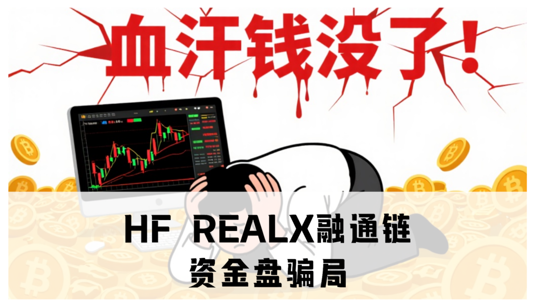 HF REALX融通链资金盘骗局，已经单割，即将崩盘-一洼田