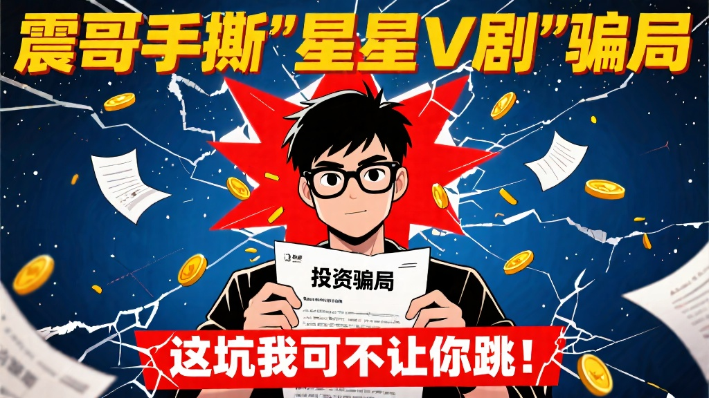 手撕"星星V剧"骗局:这坑我可不让你跳!-一洼田