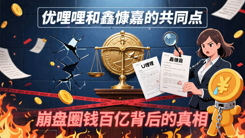 优哩哩和已经崩盘圈钱百亿的鑫慷嘉有什么共同点-一洼田