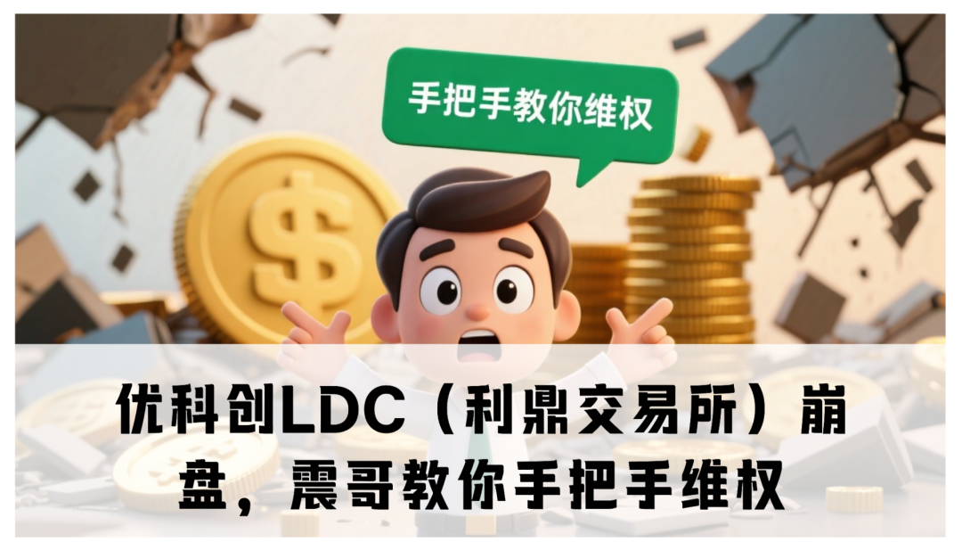 优科创LDC（利鼎交易所）已经崩盘，警惕二次收割，教你手把手维权-一洼田