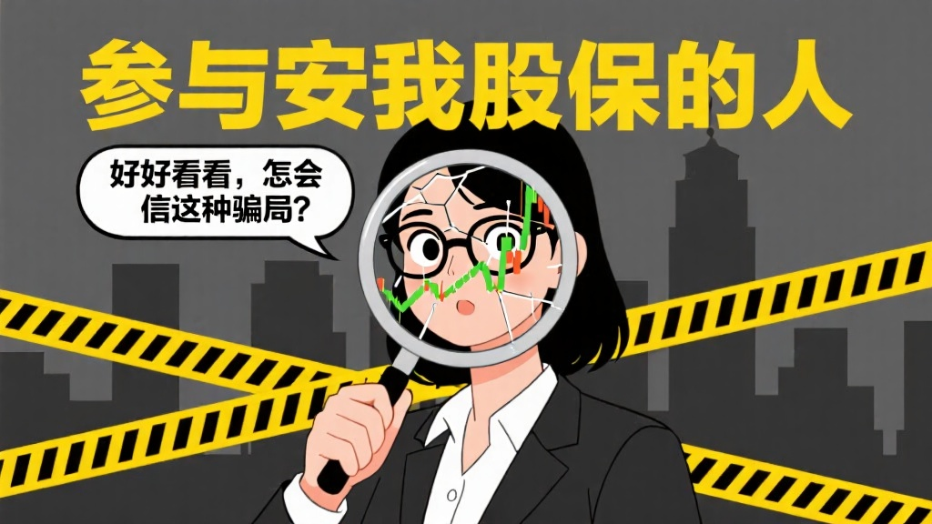 参与安我股保的人好好看看，你们怎么可能会信这么低级的骗局-一洼田