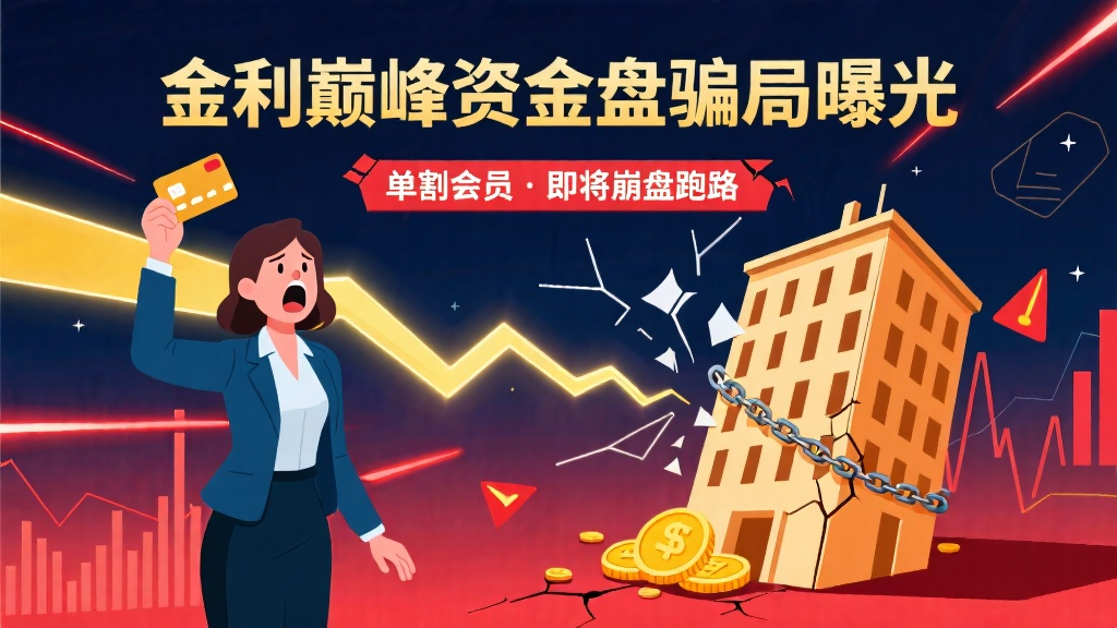 金利巅峰资金盘骗局曝光，已经单割会员，即将崩盘跑路-一洼田