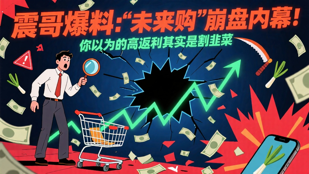 爆料："未来购"崩盘内幕！你以为的高返利其实是割韭菜-一洼田