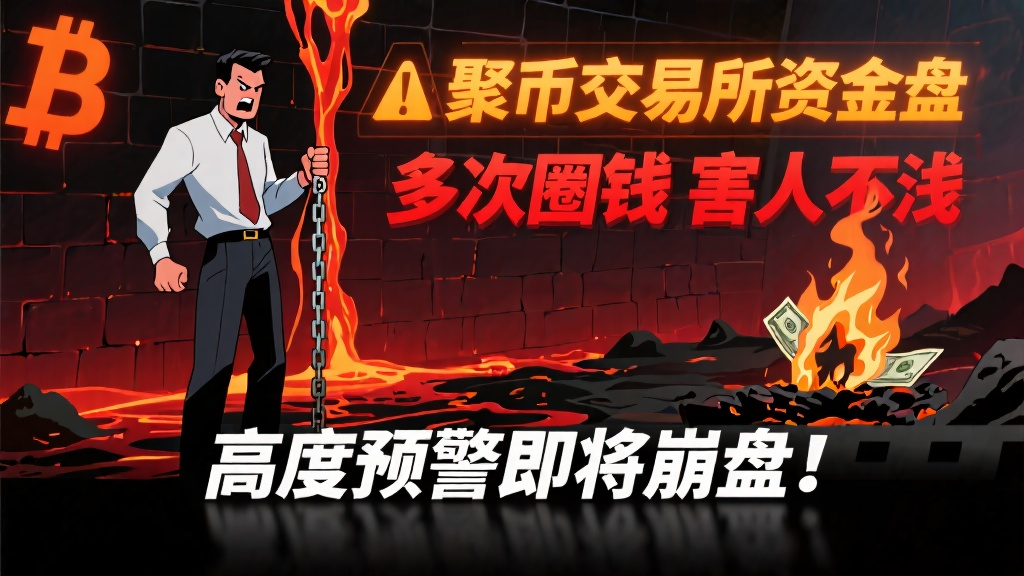 聚币交易所搞资金盘，多次圈钱害人不浅，高度预警即将崩盘-一洼田