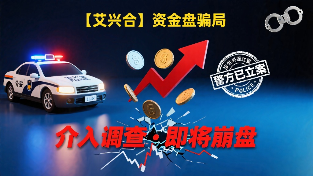 【艾兴合】已经被警方定性为资金盘骗局,已经介入调查,即将崩盘-一洼田