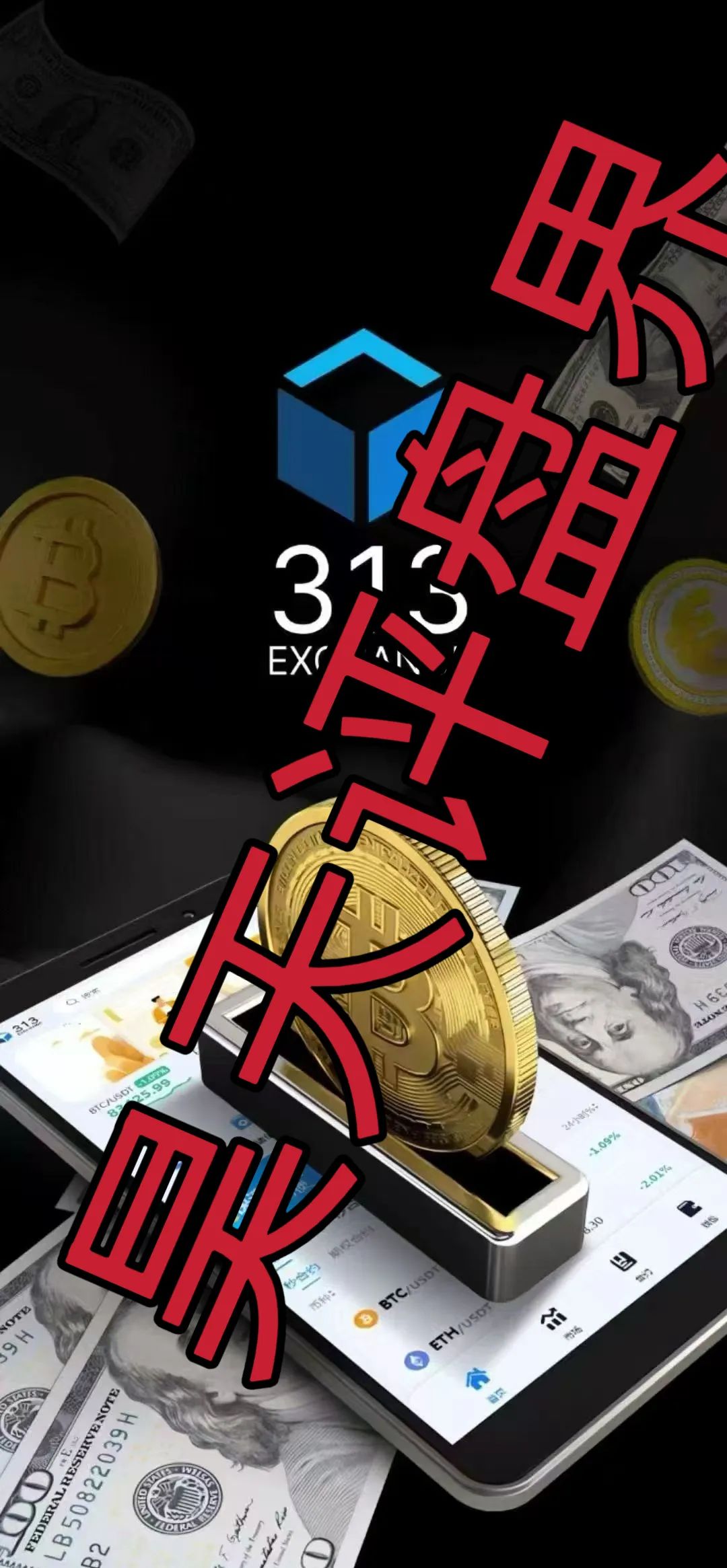 313交易所跟单类资金盘骗局,已经开始单割,高度预警,即将崩盘跑路!-一洼田