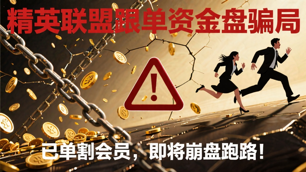 精英联盟跟单资金盘骗局，已经单割会员，即将崩盘跑路-一洼田