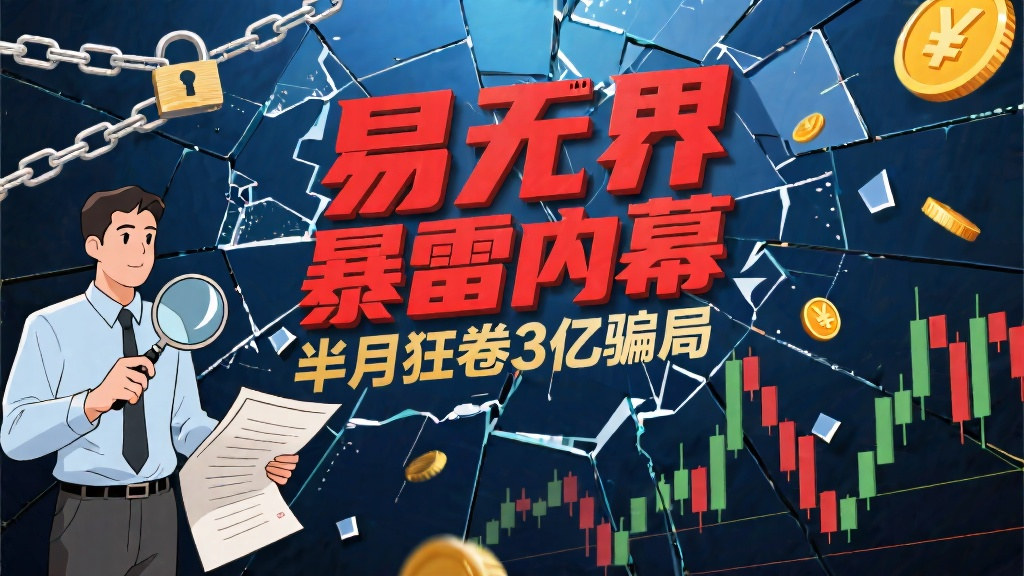 易无界暴雷内幕：带你扒皮这个半月狂卷3亿的骗局-一洼田