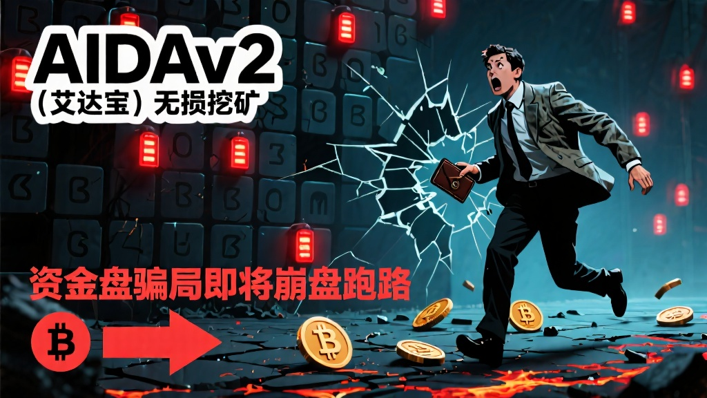 AIDAv2(艾达宝)无损挖矿资金盘骗局,操盘手圈钱几千万,即将崩盘跑路-一洼田