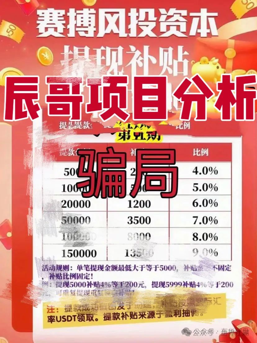 赛搏风投资本股票跟单类资金盘骗局,不拉人就直接单割,操盘手老何圈钱过亿,5万会员,即将崩盘跑路!-一洼田