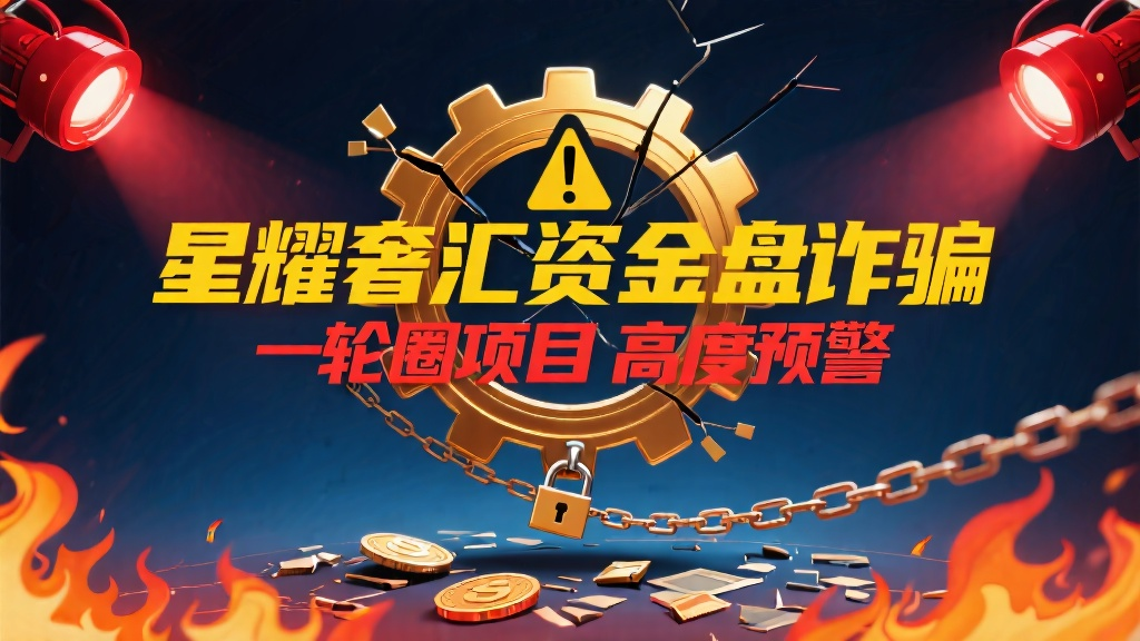 星耀奢汇资金盘诈骗,一轮圈的项目,高度预警-一洼田