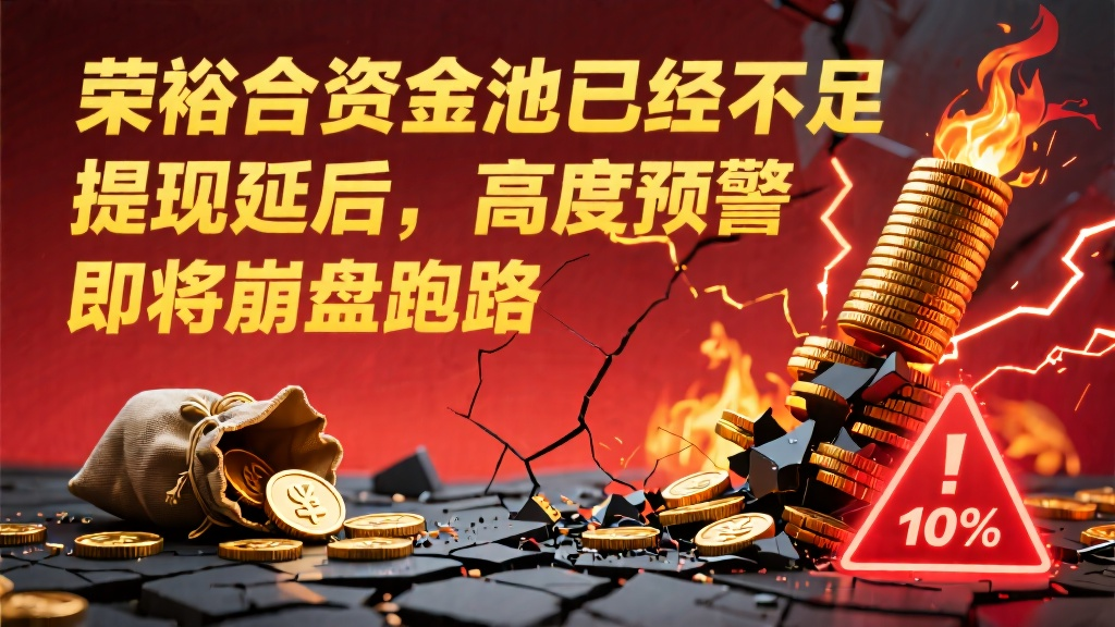 荣裕合资金池已经不足提现延后,高度预警,即将崩盘跑路-一洼田