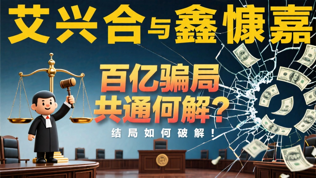 流水千亿的艾兴合和百亿骗局鑫慷嘉有哪些共通之处，结局又该如何！-一洼田