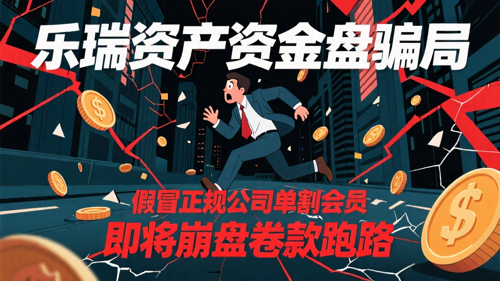 乐瑞资产资金盘骗局假冒正规公司，已经单割会员，即将崩盘跑路-一洼田