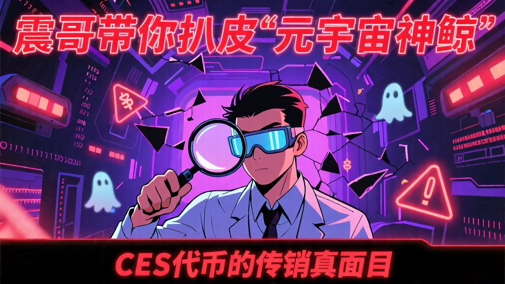 带你扒皮"元宇宙神鲸":CES代币的传销真面目-一洼田