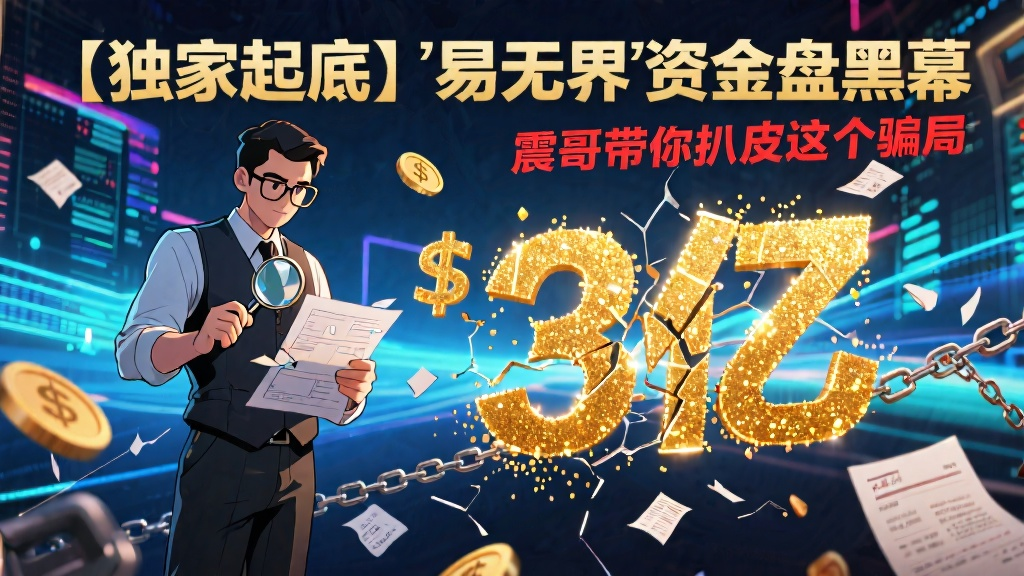 【独家起底】"易无界"资金盘黑幕:带你扒皮这个3亿骗局-一洼田
