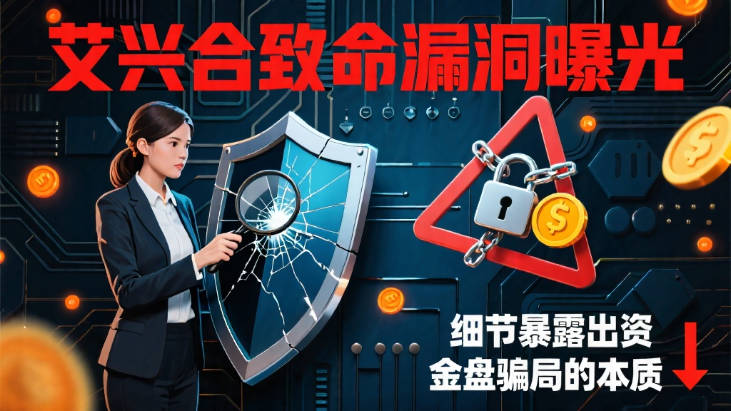 艾兴合致命漏洞曝光，细节暴露出资金盘骗局的本质-一洼田