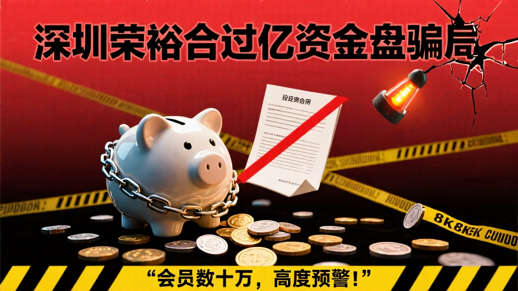 深圳荣裕合过亿资金盘骗局，会员数十万，高度预警！-一洼田