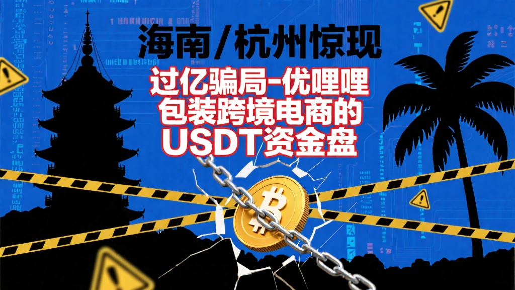 海南和杭州惊现过亿骗局-优哩哩,包装跨境电商的USDT资金盘-一洼田