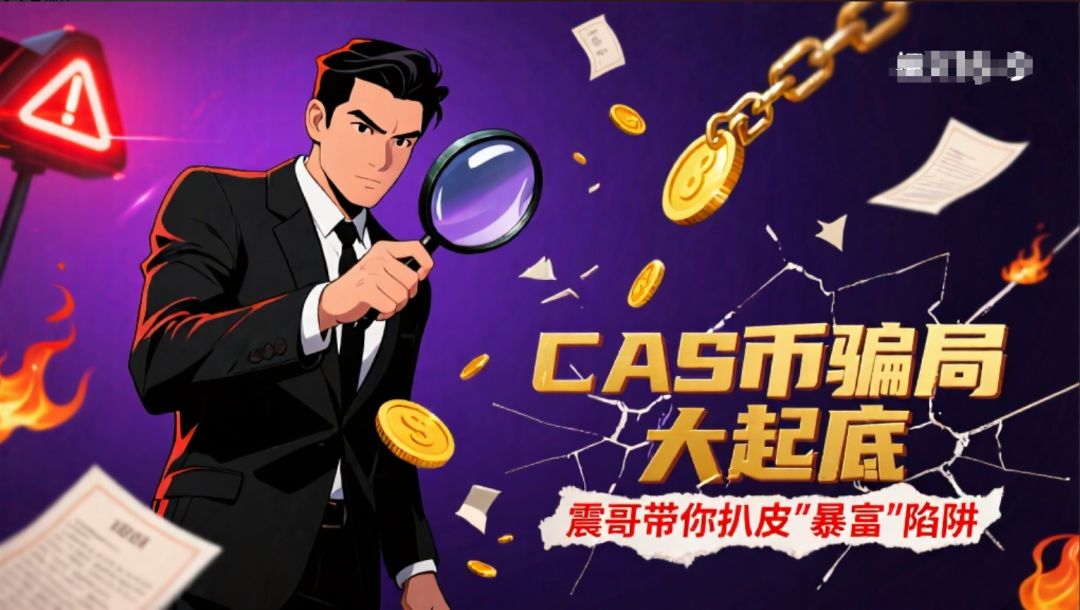 CAS币骗局大起底:带你扒皮"暴富"陷阱-一洼田