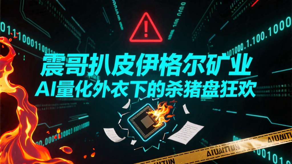 扒皮伊格尔矿业：AI量化外衣下的杀猪盘狂欢-一洼田