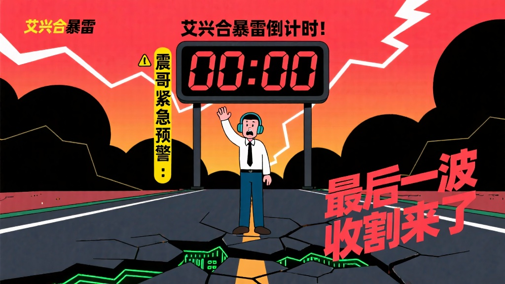 艾兴合暴雷倒计时!紧急预警:最后一波收割来了-一洼田