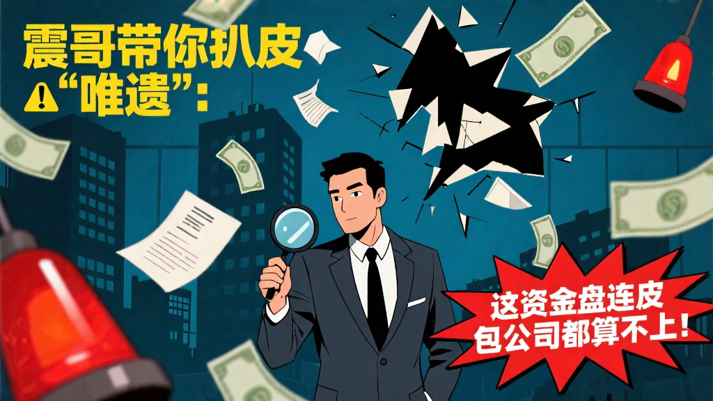 带你扒皮“唯遗”:这资金盘连皮包公司都算不上!-一洼田