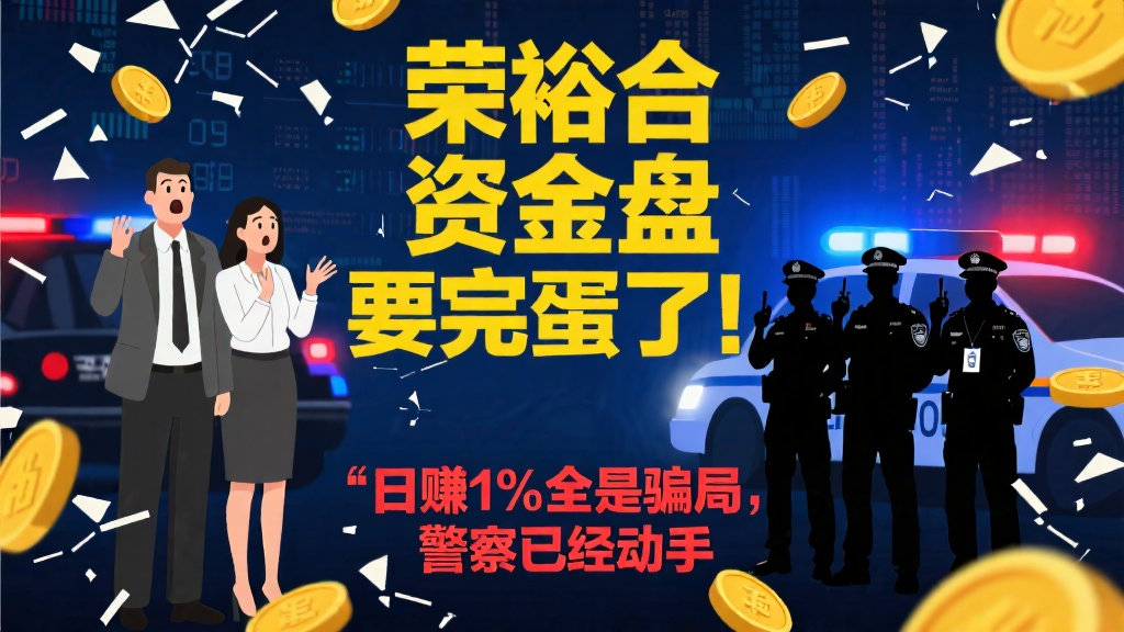 荣裕合资金盘要完蛋了!日赚1%全是骗局,警察已经动手,你的血汗钱可能要打水漂!-一洼田