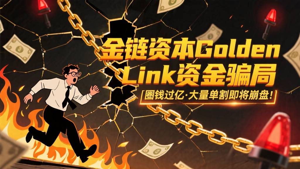 金链资本Golden Link资金盘骗局，圈钱过亿，大量单割即将崩盘-一洼田