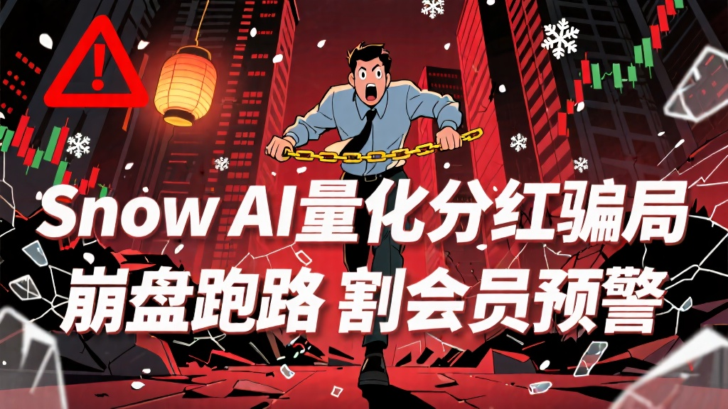 Snow AI量化分红资金盘骗局，开始单割会员，即将崩盘跑路-一洼田