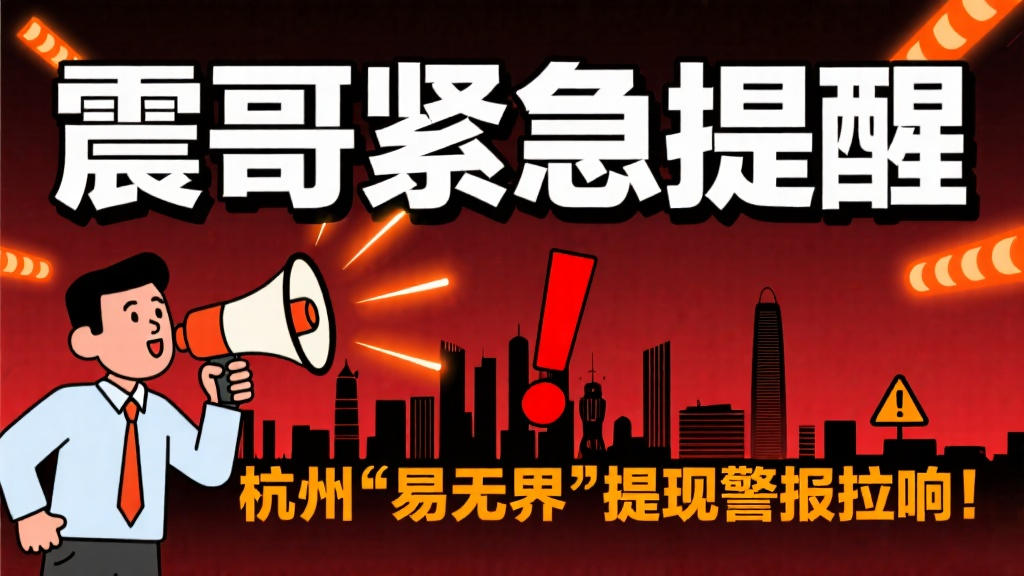 紧急提醒：杭州"易无界"提现警报拉响！-一洼田