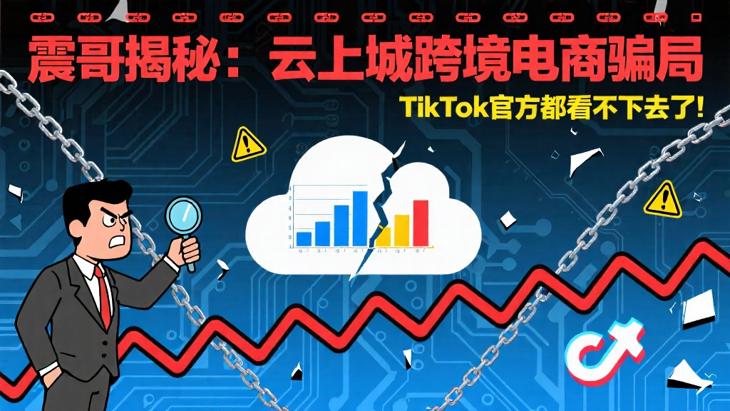 揭秘：云上城跨境电商骗局，TikTok官方都看不下去了！-一洼田