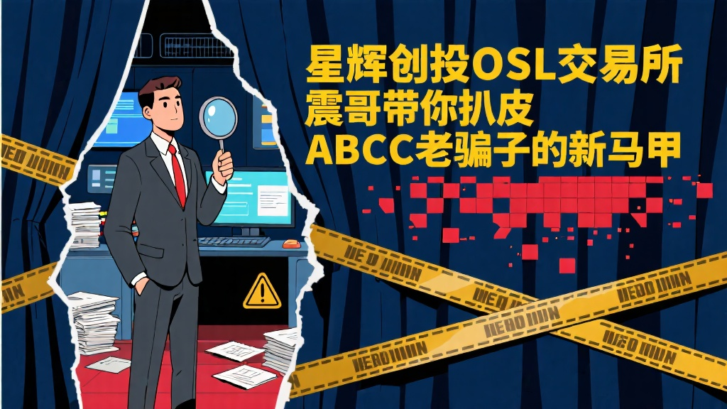 星辉创投OSL交易所:带你扒皮ABCC老骗子的新马甲-一洼田