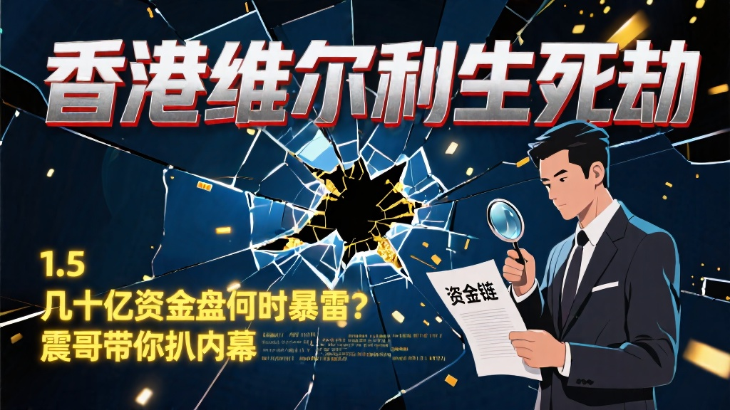 香港维尔利生死劫：几十亿资金盘何时暴雷？带你扒内幕-一洼田