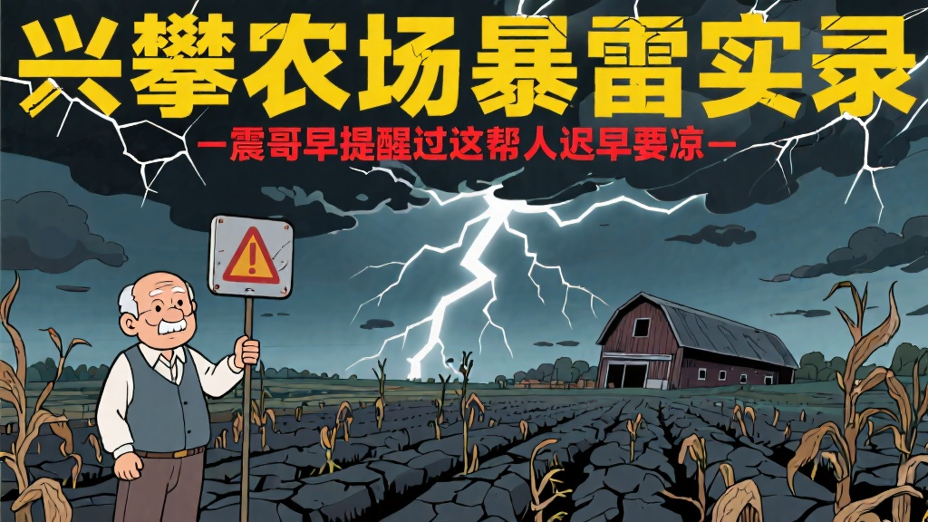 兴攀农场暴雷实录：早提醒过这帮人迟早要凉-一洼田