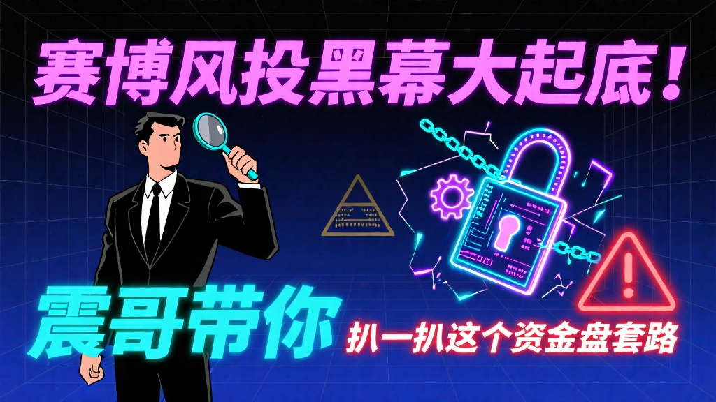 赛博风投黑幕大起底！带你扒一扒这个资金盘套路-一洼田
