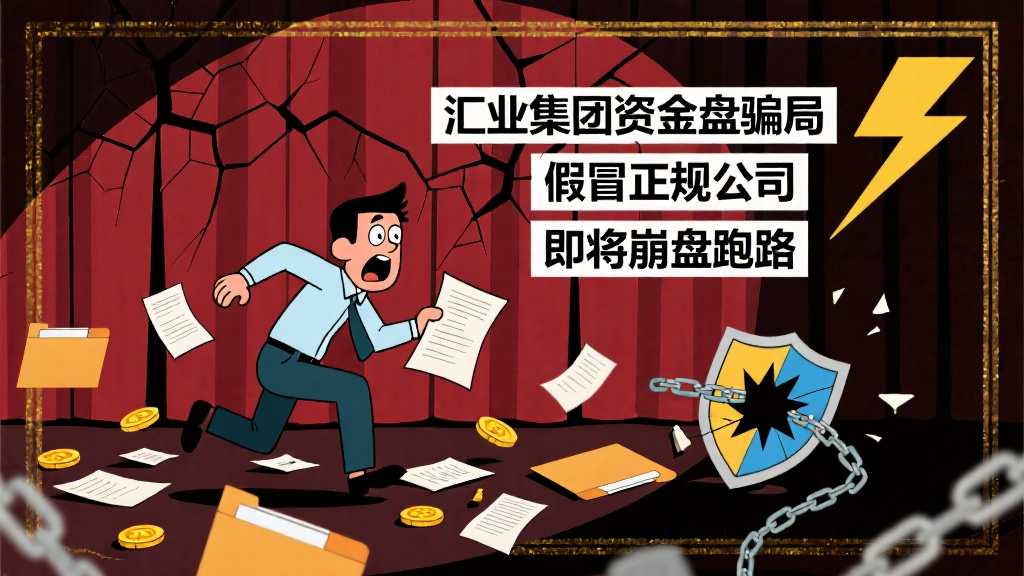 “滙业集团”资金盘骗局，假冒正规公司，即将崩盘跑路-一洼田