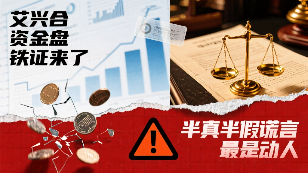 艾兴合资金盘铁证来了，半真半假谎言最是动人-一洼田
