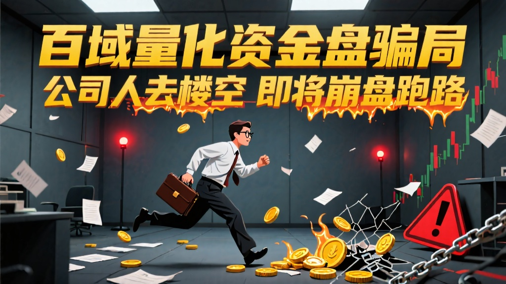 百域量化资金盘骗局，公司人去楼空，即将崩盘跑路-一洼田