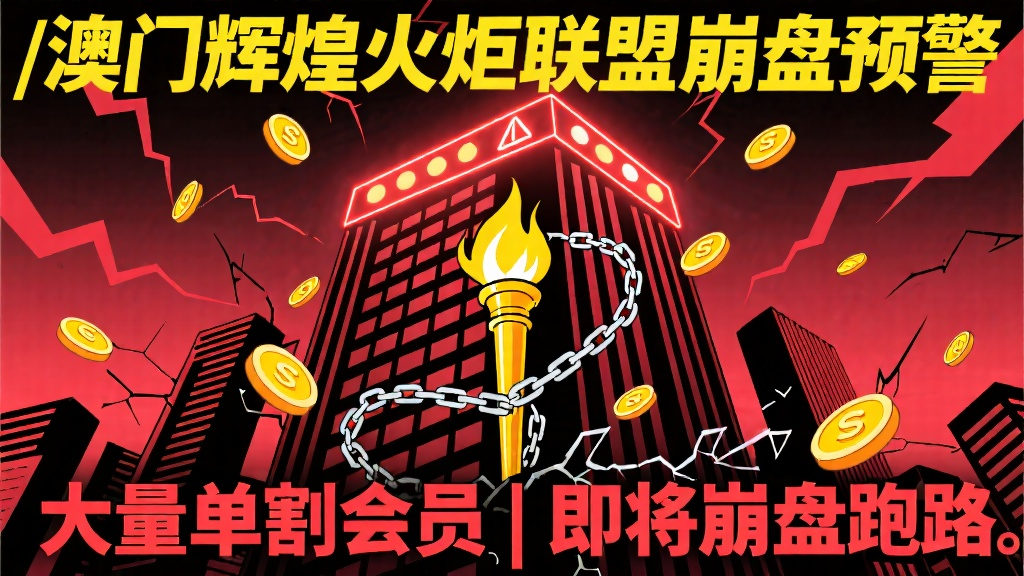 澳门辉煌火炬联盟崩盘预警,大量单割会员,即将崩盘跑路-一洼田