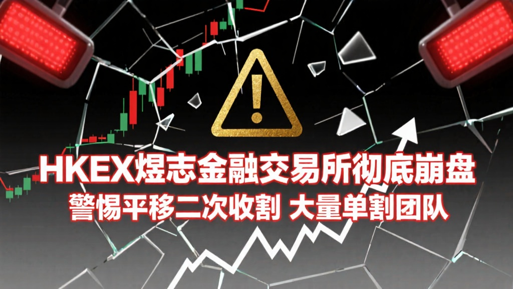 HKEX煜志金融交易所彻底崩盘,大量单割团队,警惕平移二次收割-一洼田
