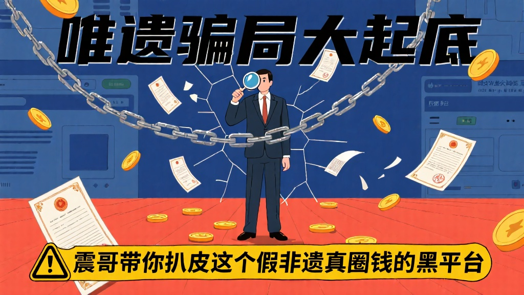 唯遗骗局大起底：带你扒皮这个假非遗真圈钱的黑平台-一洼田