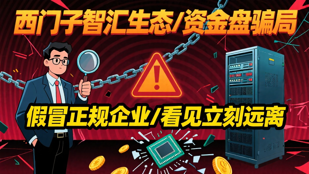 西门子智汇生态资金盘骗局，假冒正规企业，看见远离-一洼田