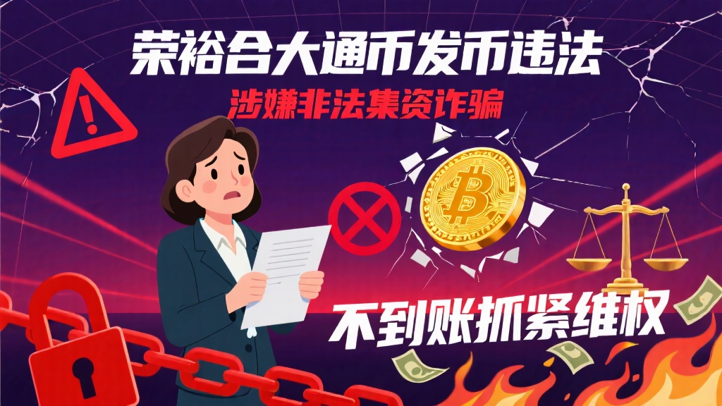 荣裕合大通币发币违法，涉嫌集资诈骗罪，教你们维权！-一洼田