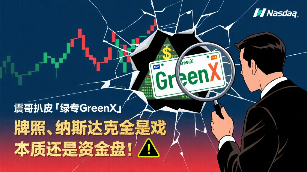 扒皮“绿专GreenX”：牌照、纳斯达克全是戏，本质还是资金盘！-一洼田